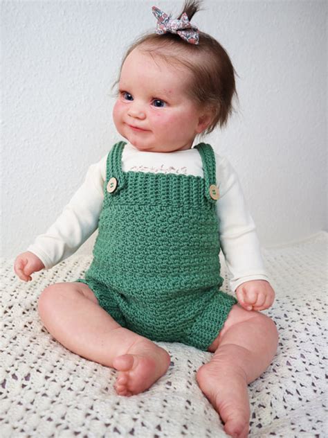 Lemon Peel Crochet Baby Romper Size 2 12 Months Adorecrea