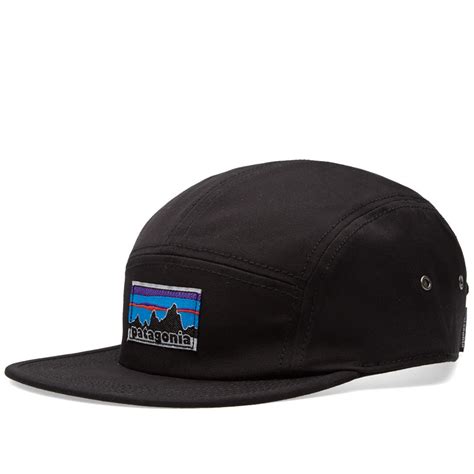 Patagonia Fitz Roy 5 Panel Cap Black End Gb