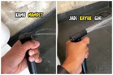 Tak Perlu Dibongkar Atau Beli Baru Ini Trik Mengatasi Semprotan WC