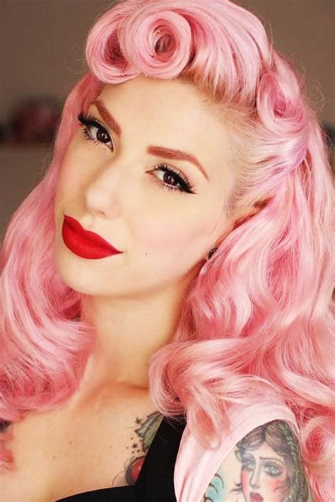 Fascinating Victory Rolls Hairstyles The Modern Take At The Vintage Trend Roll Hairstyle