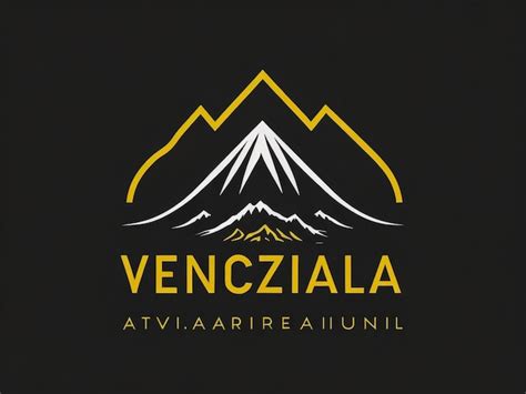 Plantilla De Dise O De Logotipo De Monta A Negra Foto Premium