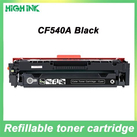 Cartucho de toner para impressora laser preto compatível hp 203a