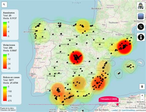 Mapa De Criminalidad En Espa A Criminolog A Por Regi N En