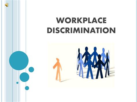 Ppt Workplace Discrimination Powerpoint Presentation Free Download