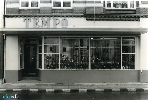 Arkiv Dk Tempo Sko Storegade 55 Varde Ca 1971 Facade