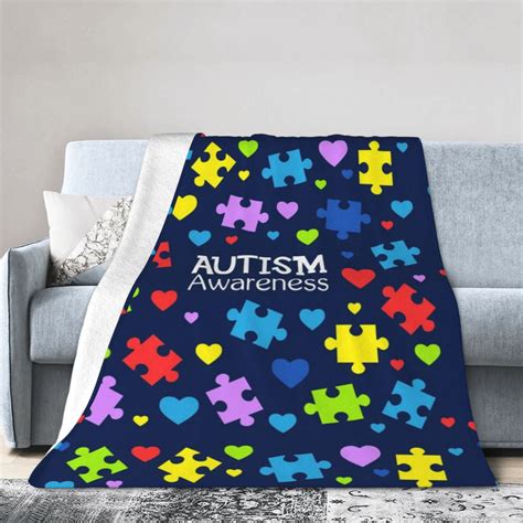 Autism Awareness Day Ultra Soft Air Conditioning Blanket Comfortable