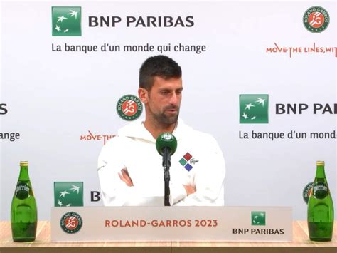 L expérience est de mon côté Novak Djokovic s attarde sur ses