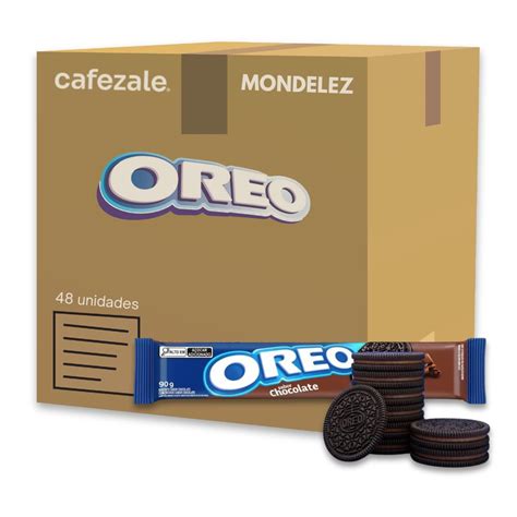 Biscoito Oreo Recheado Chocolate Kit Pacotes De G Cafezale