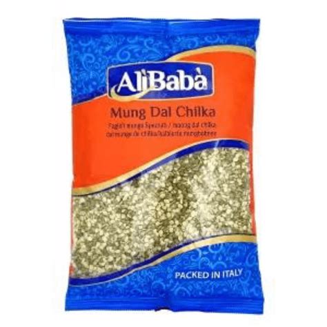 Alibaba Moong Dal Chilka 1kg Indira Indian Foods