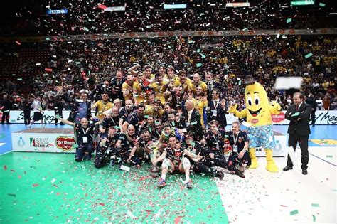 DHL Modena Volley Vince La Coppa Italia 3 0 Netto A Trento