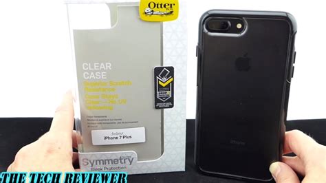 Otterbox Symmetry Clear Grippy Attractive Protection For Your Iphone 7 Plus Youtube