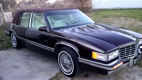 Cadillac Sedan Deville Original From Gm Dark Cherry Metallic On