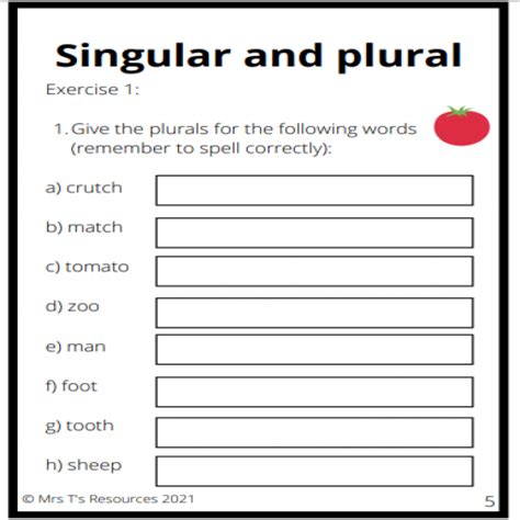 Grade 5 English FAL Worksheets Teacha