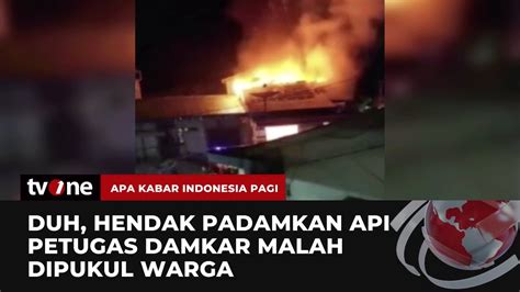 Hendak Padamkan Api Petugas Pemadam Kebakaran Malah Dianiaya Warga