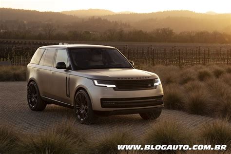 Land Rover Range Rover 2023 muito luxo a partir de R$ 1.160.650 - BlogAuto