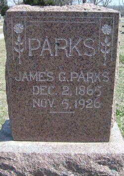 James Grigsby Parks 1865 1926 Mémorial Find a Grave