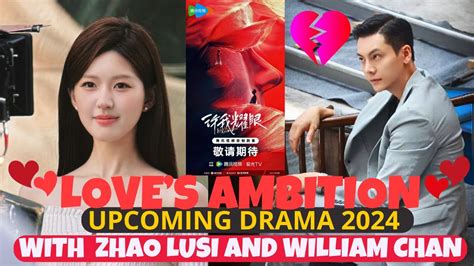 Love s Ambition 许我耀眼 Upcoming Drama 2024 with ZHAO LUSI and WILLIAM