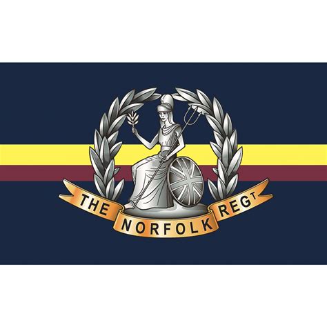 Royal Norfolk Regiment 5x3 World Flag Shop