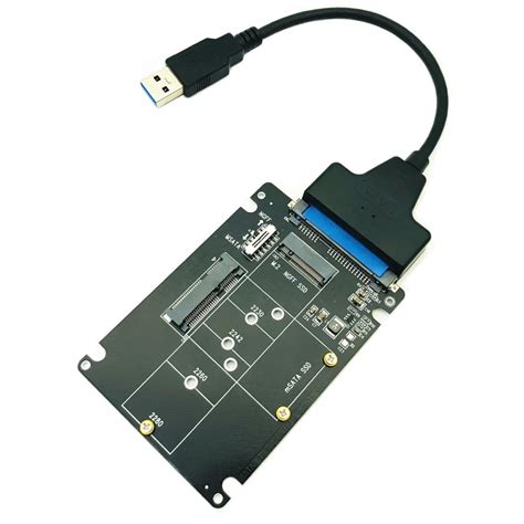 Adaptador Msata A Sata B Key M Sata Ssd A Sata Tarjeta Adaptadora