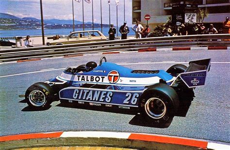 26 Jacques Laffitte Equipe Talbot Gitanes Ligier JS17 Motor