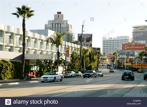 The Standard Hotel On Sunset Boulevard Hollywood Los Angeles Stock