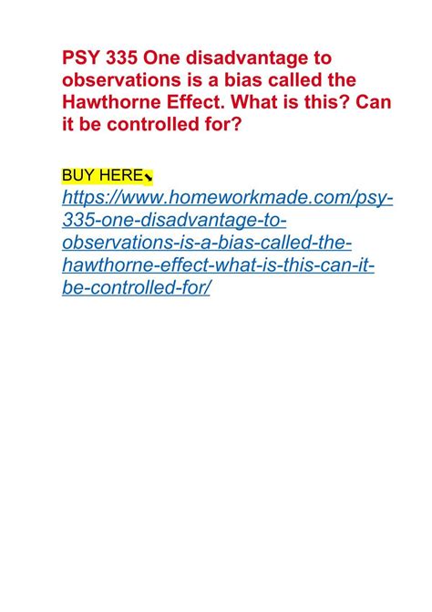 Psychology professors explain the root of hawthorne bias 2