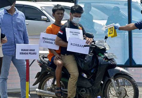 FOTO Rekonstruksi Penculikan Dan Pembunuhan Anak Di Makassar