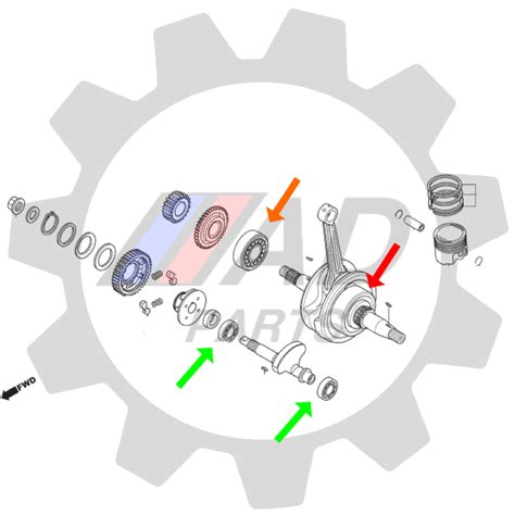 Kit Rolamentos Honda Cg Motor Virabrequim Balanceiro