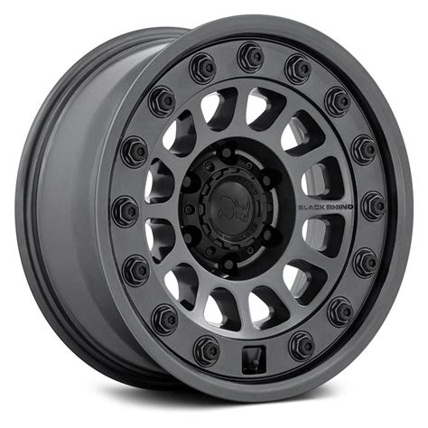 Black Rhino Stadium Matte Black Powerhouse Wheels And Tires