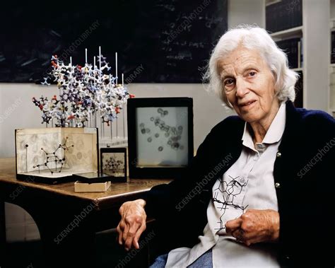 Dorothy Hodgkin British Chemist Stock Image C Science