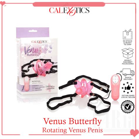 Calexotics Venus Butterfly Rotating Venus Penis And Vibration Shopee