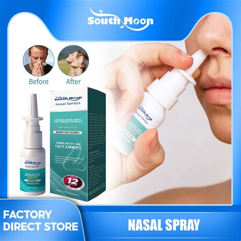 South Moon Herb Medical Nasal Spray For Sinus Rhinitis Sinusitis