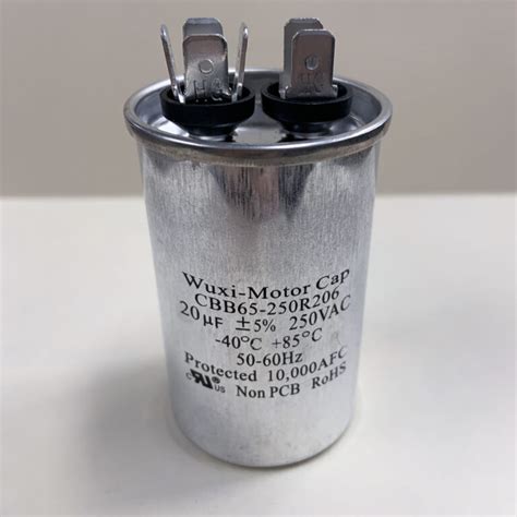 Cbb R Uf Vac Capacitor Capacitor Industries