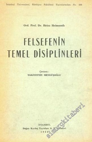 Felsefenin Temel Disiplinleri