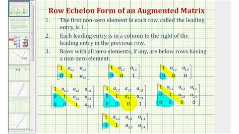 Ex Solve A System Of Two Equations With Using An Augmented Matrix