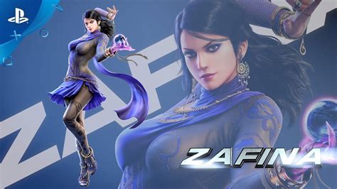 Tekken 7 Zafina Launch Trailer Ps4 Youtube