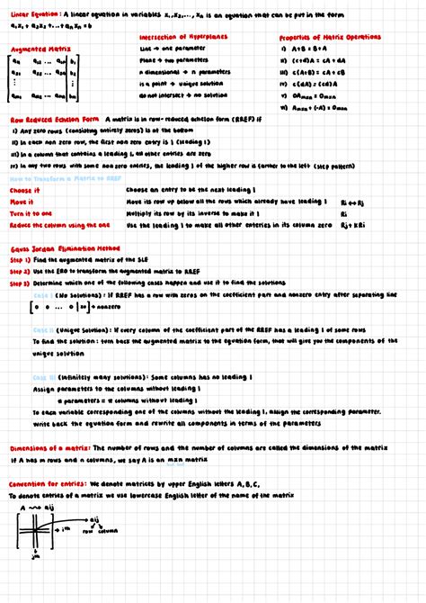 Test Cheat Sheet Math A Uwo Studocu