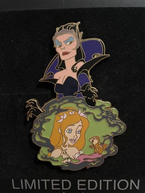 Disney Pin Disneyshopping Enchanted Giselle Pip Queen Narissa Jumbo Le