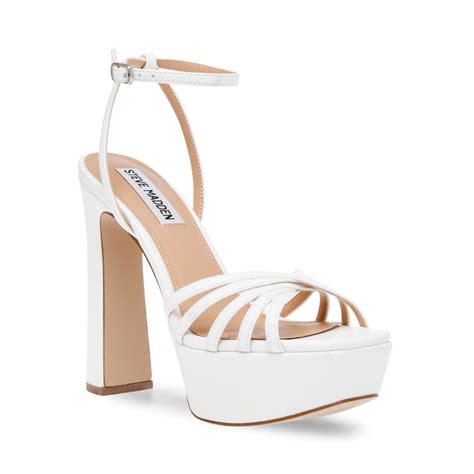 Ripley Zapatos De Vestir Mujer Steve Madden Blanco Diamante Smw