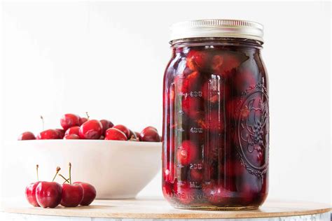 Spiced Brandied Cherries Recipe