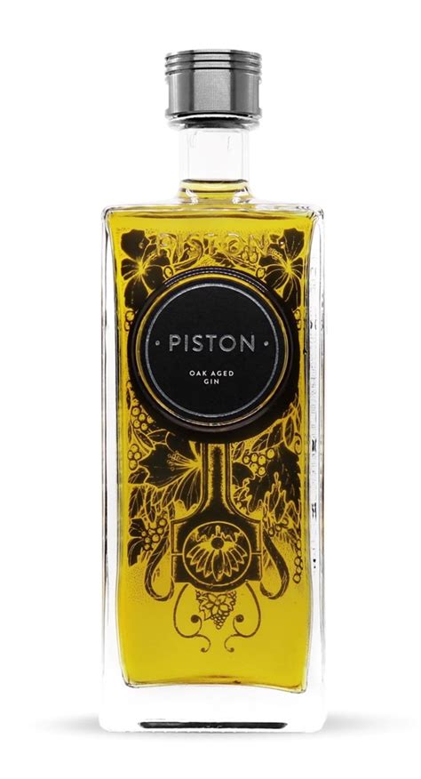 Piston Oak Aged Gin 70cl Master Of Malt