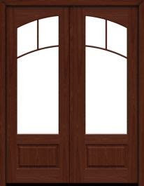 Mahogany Lucie Lite Sdl Double Door Hvhz Impact