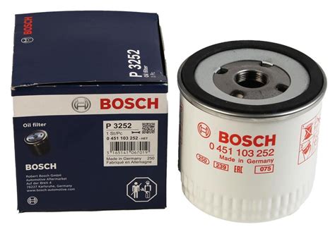 0451103252 Bosch Фільтр масляний 0 451 103 252 купити ціна EXIST UA