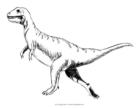 Dessins De Coloriage Dinosaure Imprimer Sur Laguerche Page