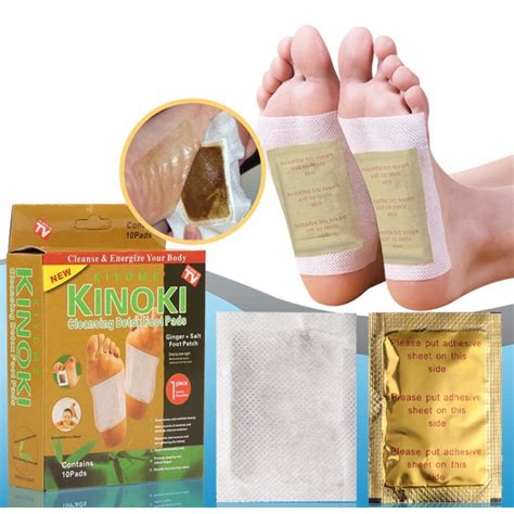 Adesivos Detox Eliminador Toxina Kinoki Natural Kit Pes Shopee Brasil