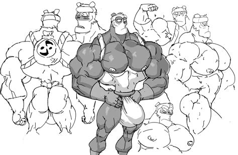 Rule 34 Anthro Armpit Armpit Hair Ass Balls Bara Barazoku Big Bulge