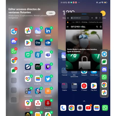 C Mo Activar La Barra Lateral De Miui Para Tener Las Aplicaciones A