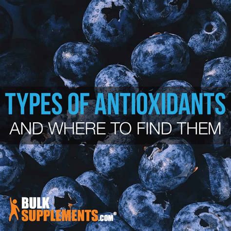 10 Powerful Antioxidants And Where To Find Them