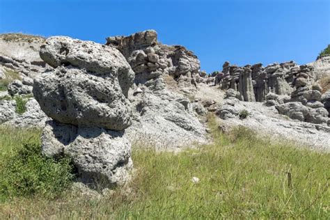 Landscape Rock Formation Stone Dolls Kuklica Town Kratovo Republic