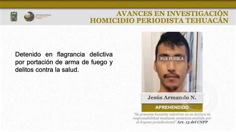 Jes S Armando El Segundo Detenido Por Homicidio Del Periodista Marco